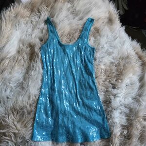Express Teal Tank Top
